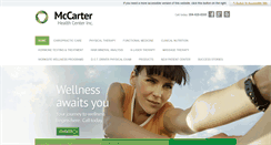 Desktop Screenshot of mccarterhealthcenter.com